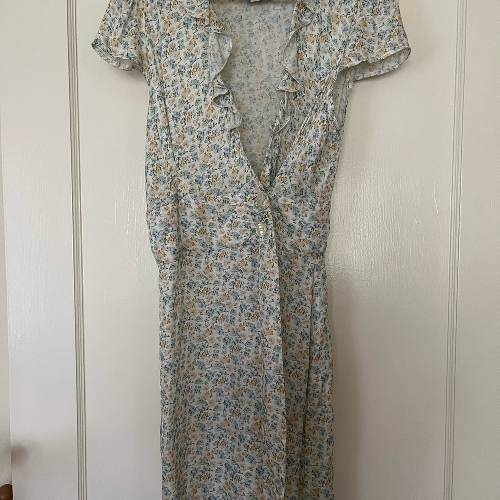 Rouje Flore Mini Wrap Dress - Picture 3 of 10